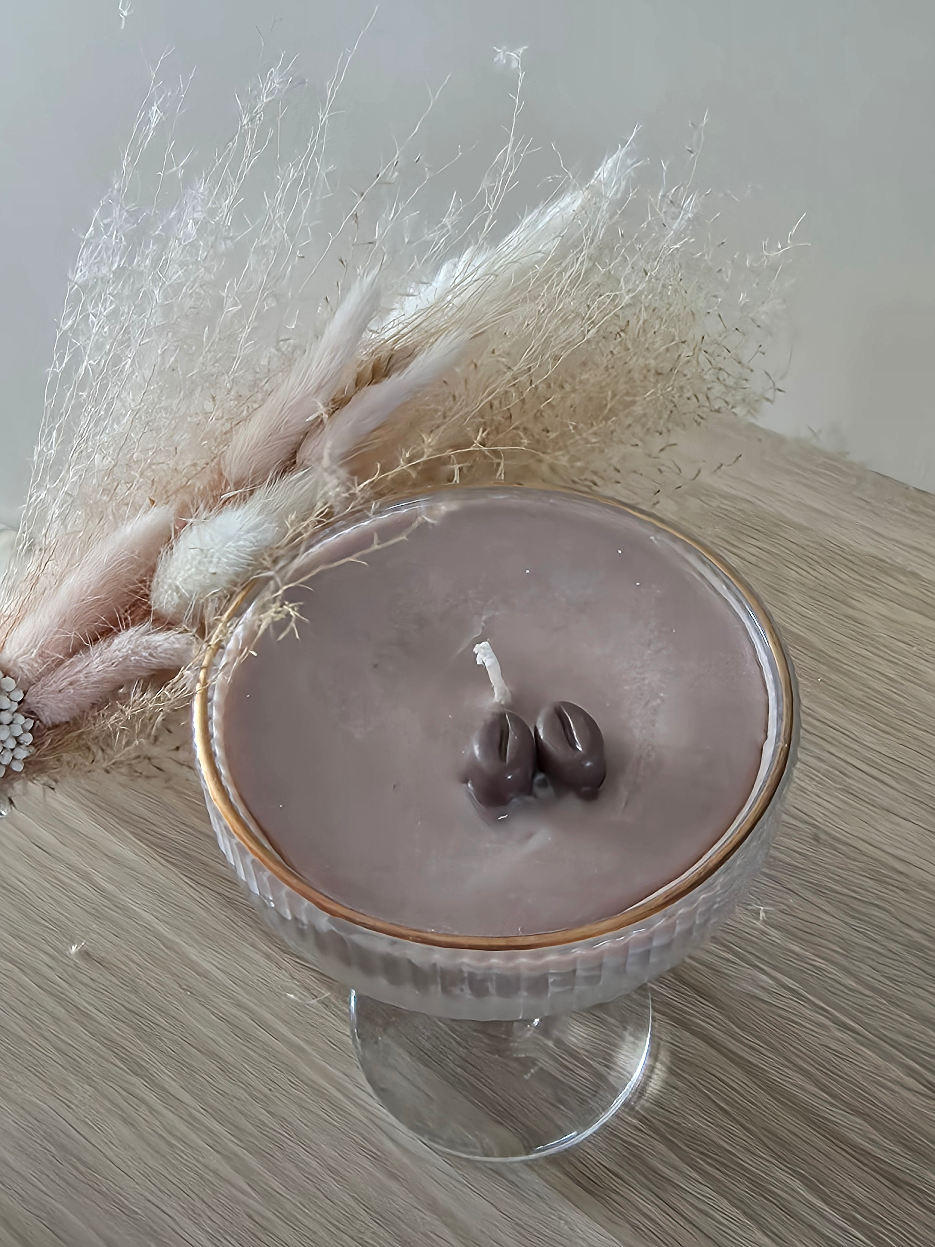 Bougie Parfumée « Caramel Beurre Salé » – Espresso Martini – Cire de Soja - 425gr