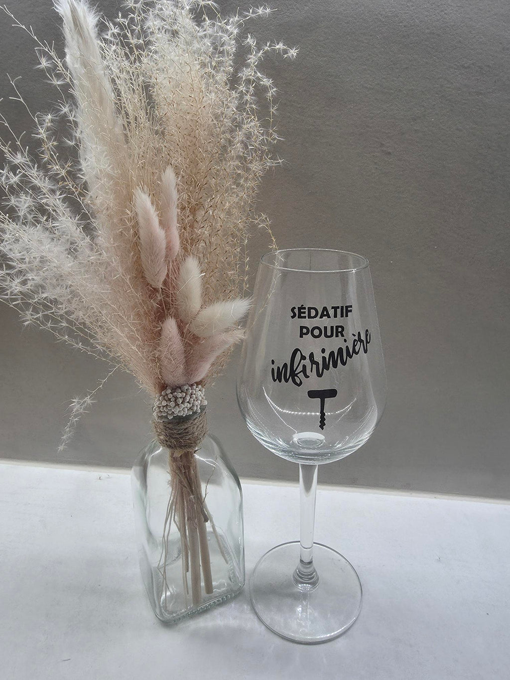 Verre à vin « Sédatif pour infirmière »