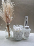 Coffret bougie & diffuseur « Tes yeux me rendent barge »