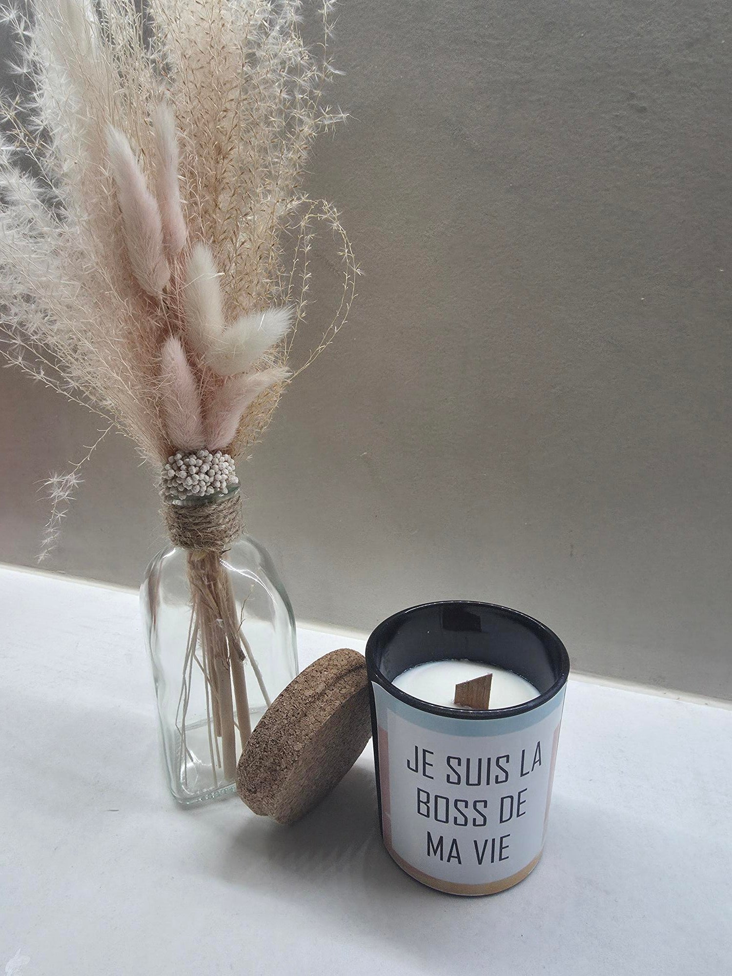 Bougie « Je suis la boss de ma vie »
