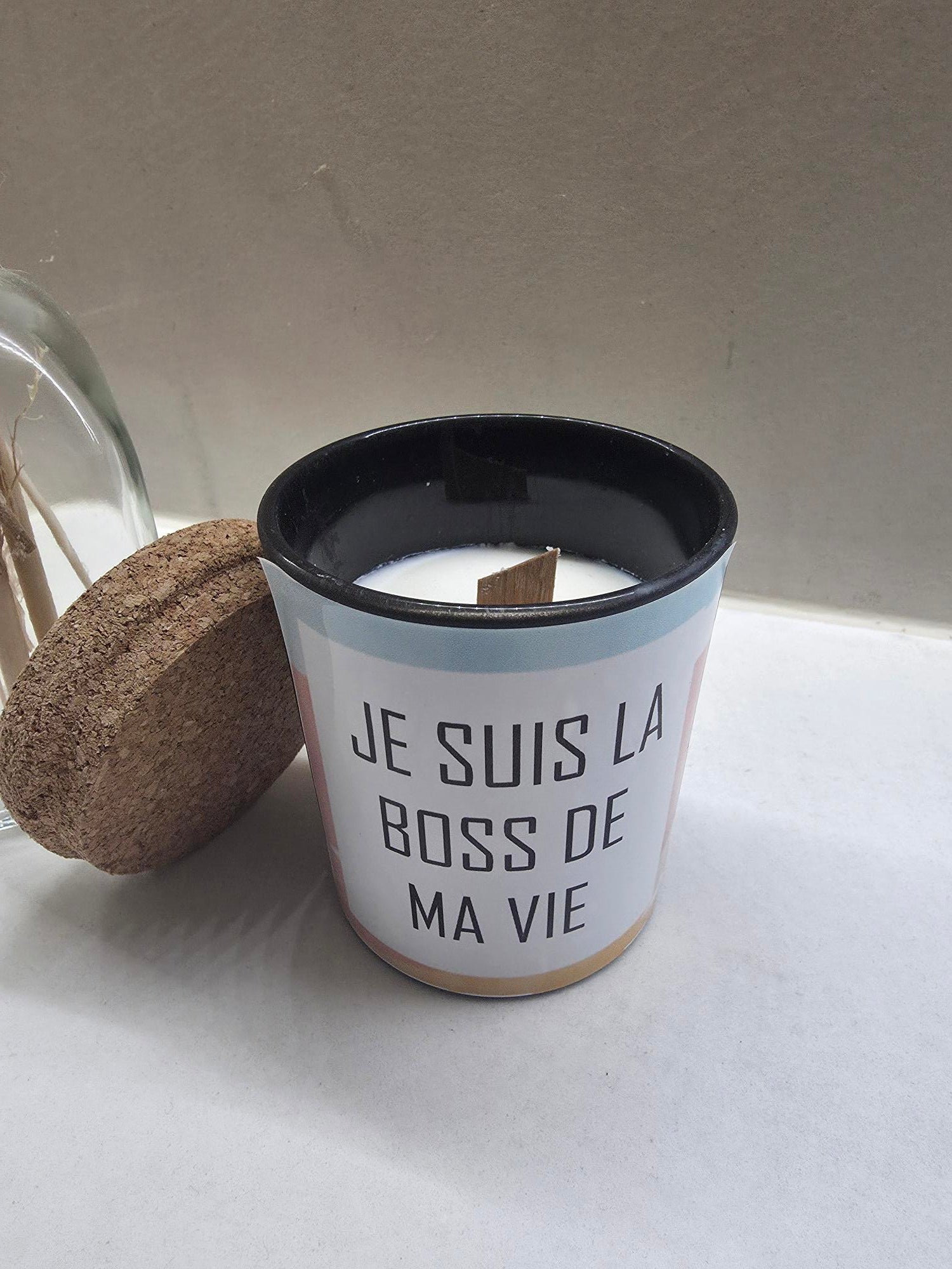 Bougie « Je suis la boss de ma vie »
