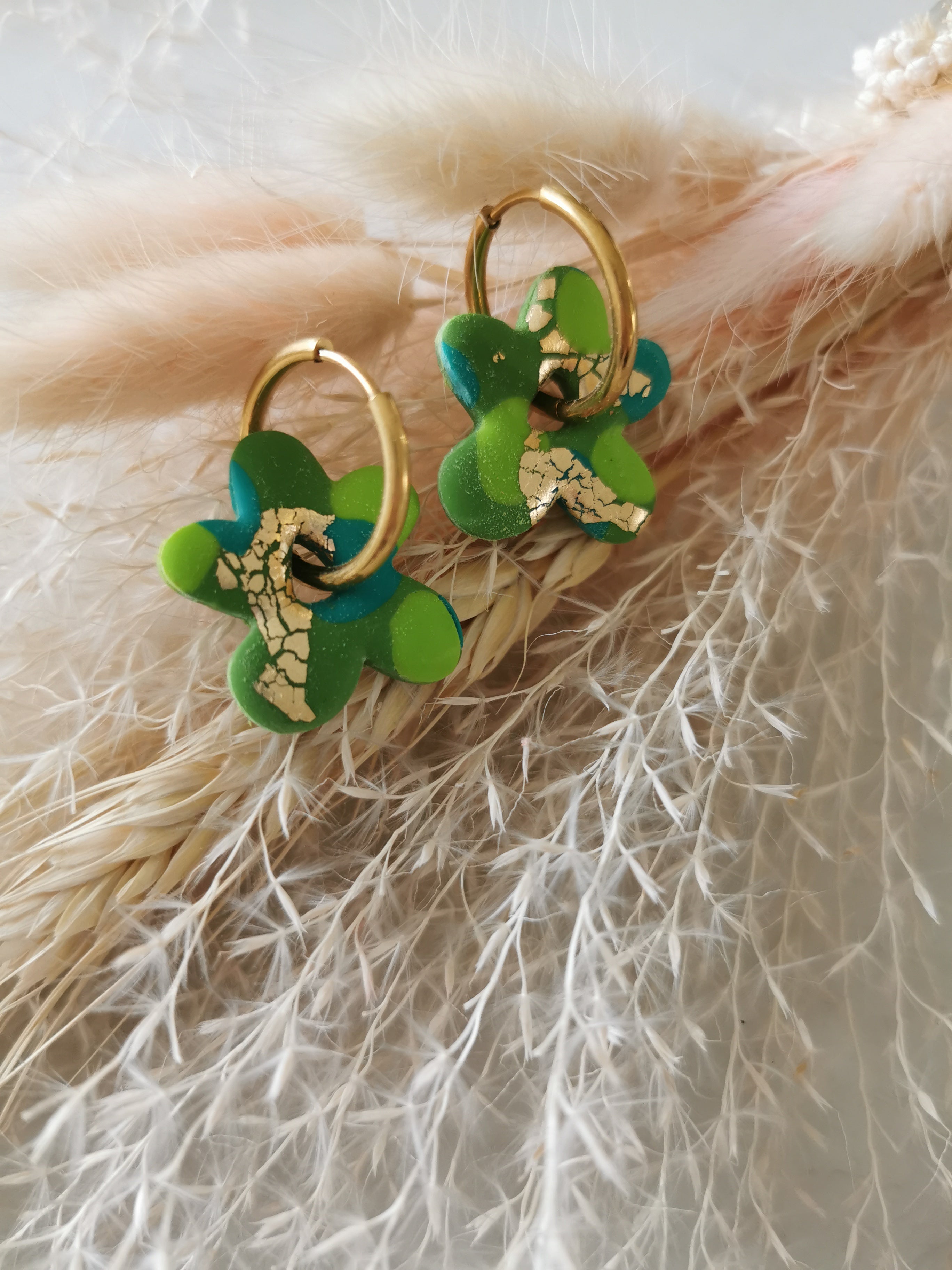 Pampille - Vert - fleur 2