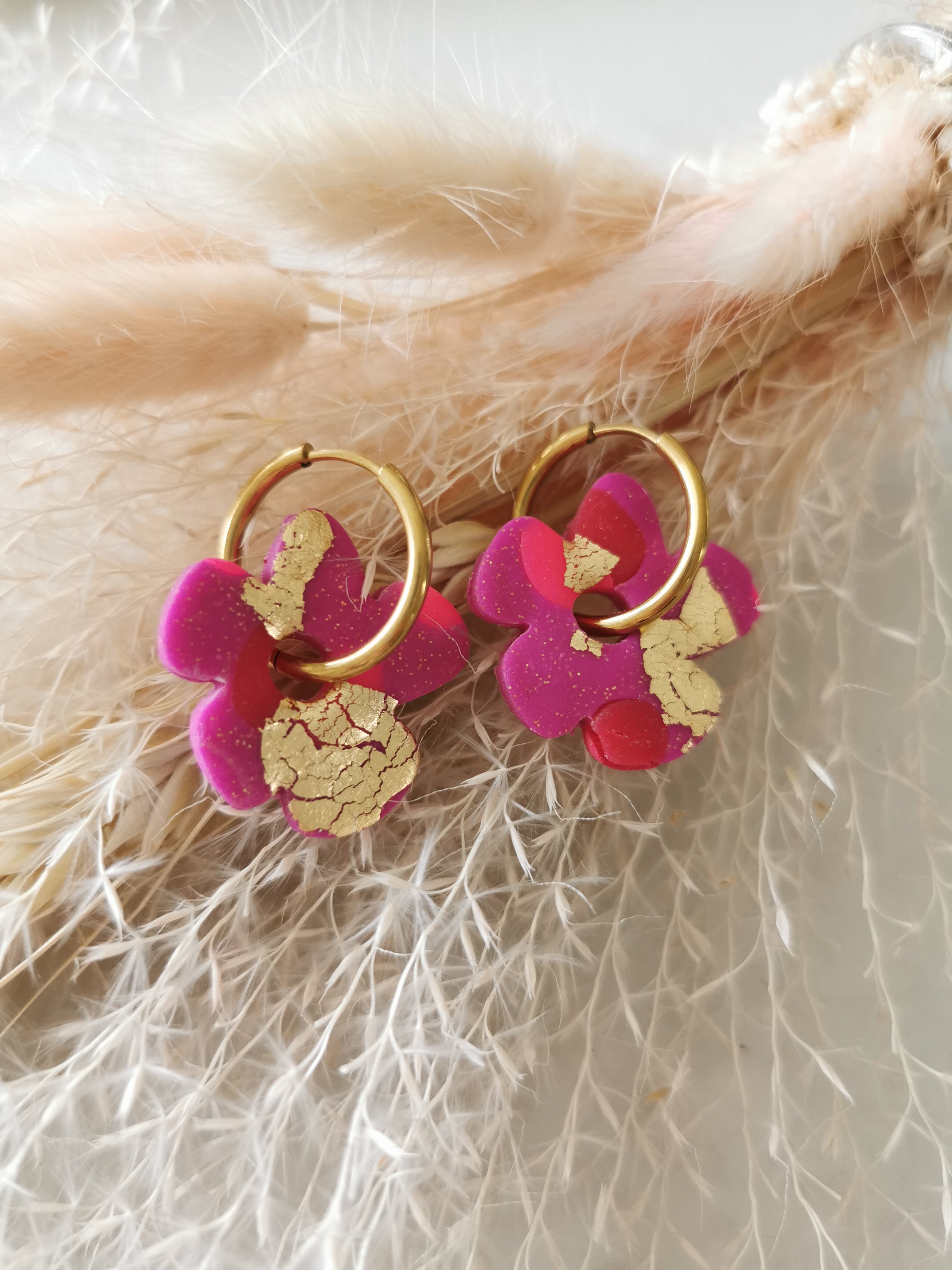 Pampille - Rose Fuchsia - fleur