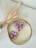Bougie Bonbon Violette — Gourmandise & Élégance Florale