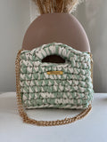 Sac MIAMI vert et blanc